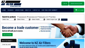 What Nzairfilter.co.nz website looked like in 2018 (5 years ago)