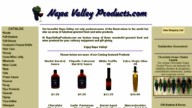 What Napavalleyproducts.com website looked like in 2018 (5 years ago)