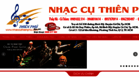 What Nhaccuthienphu.com website looked like in 2018 (5 years ago)