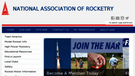 What Nar.org website looked like in 2018 (5 years ago)