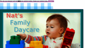 What Natsfamilydaycare.com.au website looked like in 2018 (5 years ago)