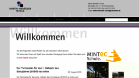 What Niemoellerschule.net website looked like in 2018 (5 years ago)