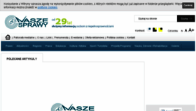 What Naszesprawy.eu website looked like in 2018 (5 years ago)