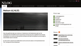 What Nlog.nl website looked like in 2018 (6 years ago)