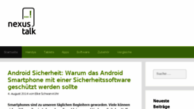 What Nexustalk.de website looked like in 2018 (5 years ago)