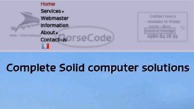 What Norsecode.fr website looked like in 2018 (5 years ago)