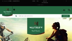 What Nutrify.com.br website looked like in 2018 (5 years ago)