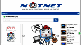 What Notebook-netbook.com website looked like in 2018 (5 years ago)