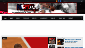 What Nba2k4life.com website looked like in 2018 (5 years ago)