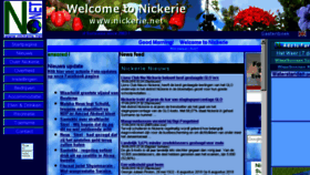 What Nickerie.net website looked like in 2018 (5 years ago)