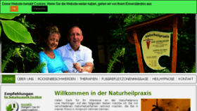 What Naturheilpraxis-merklinger.de website looked like in 2018 (5 years ago)