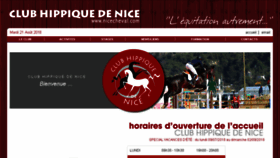 What Nicecheval.com website looked like in 2018 (5 years ago)