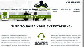 What Nwgsolutions.com website looked like in 2018 (7 years ago)