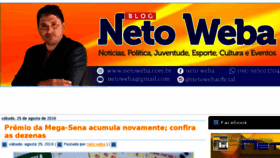 What Netoweba.com.br website looked like in 2018 (5 years ago)