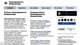 What Neispravnosti-kompyutera.ru website looked like in 2018 (5 years ago)