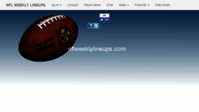 What Nflfantasystats.com website looked like in 2018 (5 years ago)