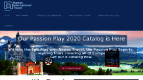 What Nawas.com website looked like in 2018 (5 years ago)