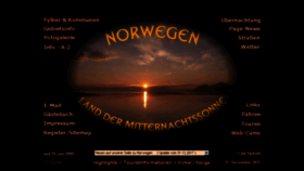 What Norway-guide.com website looked like in 2018 (5 years ago)