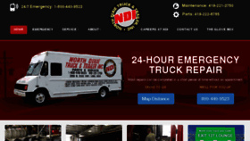 What Northdixietruck.com website looked like in 2018 (5 years ago)
