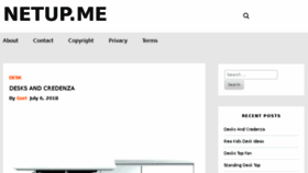 What Netup.me website looked like in 2018 (5 years ago)