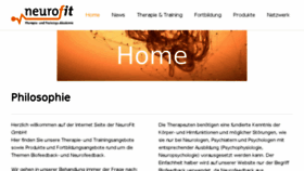 What Neurofit-akademie.de website looked like in 2018 (5 years ago)