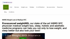 What Nycmedicalweightloss.com website looked like in 2018 (5 years ago)