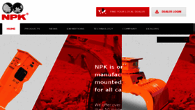 What Npke.eu website looked like in 2018 (5 years ago)
