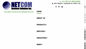 What Netcombsi.com website looked like in 2018 (5 years ago)