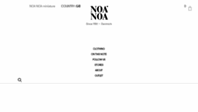 What Noanoa.dk website looked like in 2018 (5 years ago)