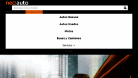 What Neoauto.com website looked like in 2018 (5 years ago)