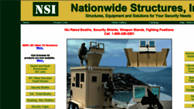 What Nationwidestructures.com website looked like in 2018 (5 years ago)