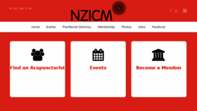 What Nzia.org website looked like in 2018 (5 years ago)