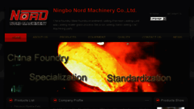 What Nord-foundry.com website looked like in 2018 (6 years ago)