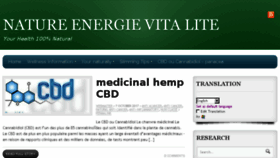 What Nature-energie-vitalite.com website looked like in 2018 (5 years ago)