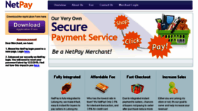 What Netpay.my website looked like in 2018 (5 years ago)