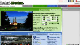 What Noclegi-wroclaw.pl website looked like in 2018 (5 years ago)