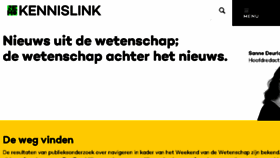 What Nemokennislink.nl website looked like in 2018 (5 years ago)