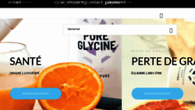 What Nutripure.fr website looked like in 2018 (7 years ago)