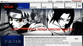 What Ninja.soargames.com website looked like in 2018 (5 years ago)