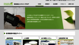 What Nikken-hw.jp website looked like in 2018 (5 years ago)
