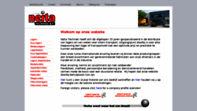 What Neita.nl website looked like in 2018 (7 years ago)