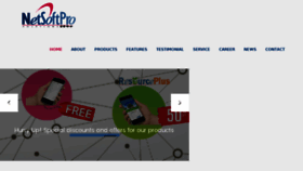 What Netsoftpro.com website looked like in 2018 (5 years ago)