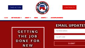 What Nh.gop website looked like in 2018 (5 years ago)
