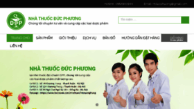 What Nhathuocducphuong.com website looked like in 2018 (5 years ago)