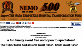 What Nemo500.com website looked like in 2018 (5 years ago)
