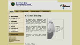What Northsumatratourism.info website looked like in 2018 (5 years ago)