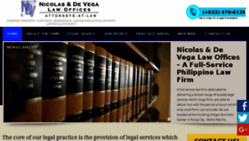 What Ndvlaw.com website looked like in 2018 (5 years ago)