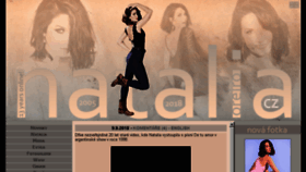 What Nataliaoreiro.cz website looked like in 2018 (5 years ago)