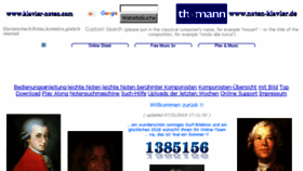 What Noten-klavier.de website looked like in 2018 (5 years ago)