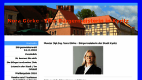 What Nora-goerke.de website looked like in 2018 (5 years ago)
